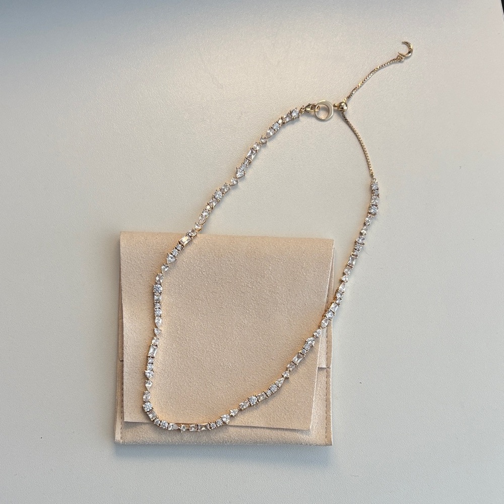 Lili Claspe Mavis Tennis Necklace